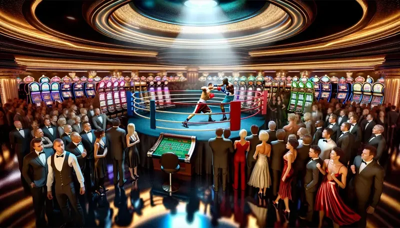 Epic fights in the casino