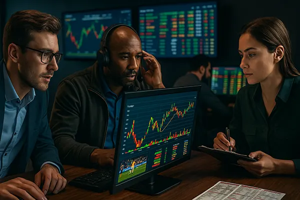 Bettinganalyse på kontor