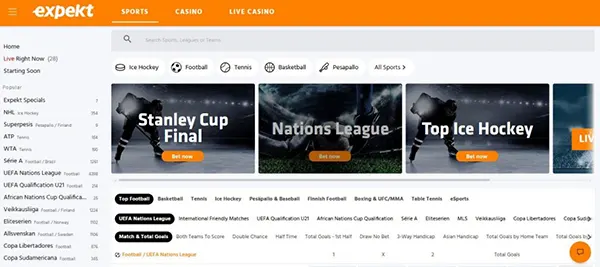 Tennis bettingmarkeder